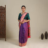 Buy Purple Pure Silk Paithani Saree