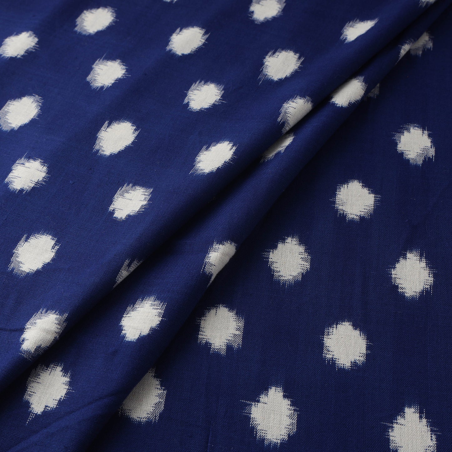Pochampally Double Ikat Handloom Cotton Fabric (Count 2/40) 03