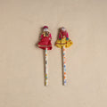 Handmade Rajasthani Puppet Pencils (Set of 2) 217