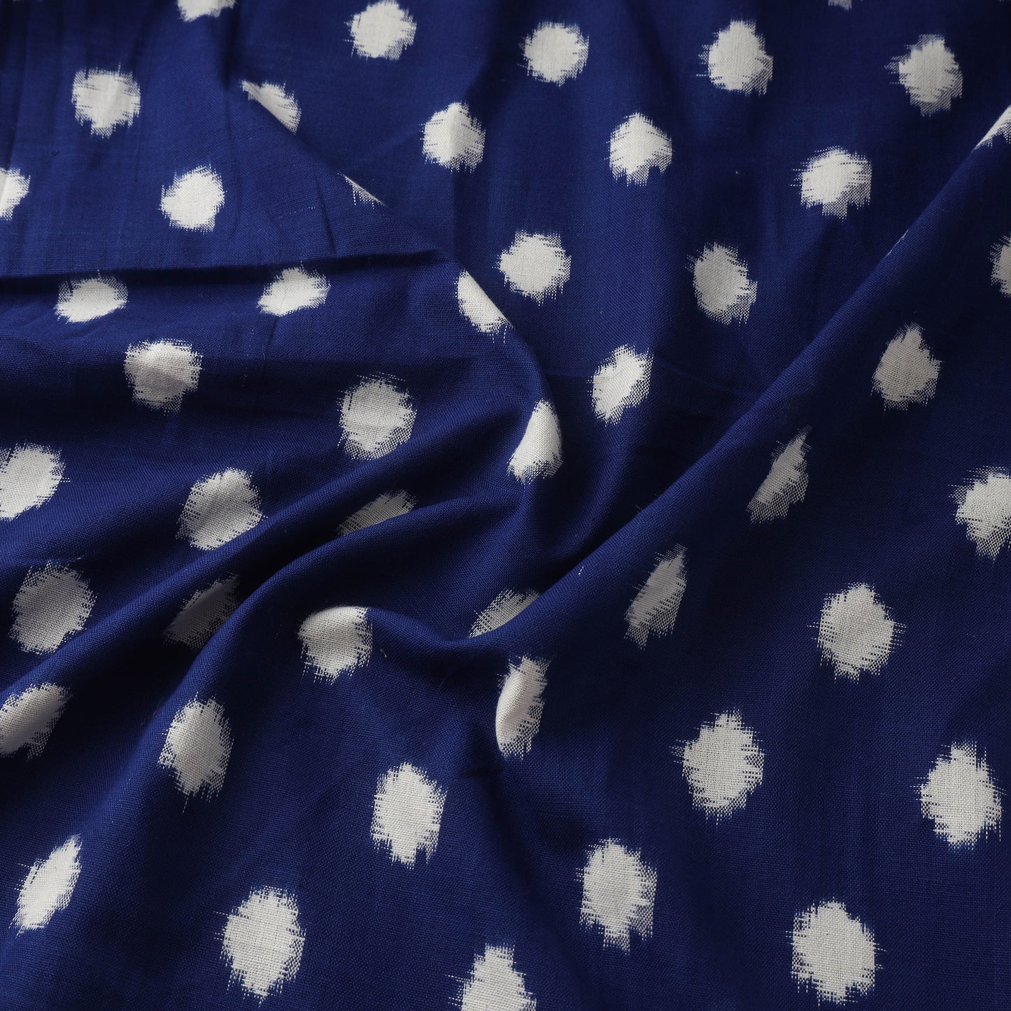 Pochampally Double Ikat Handloom Cotton Fabric (Count 2/40) 03