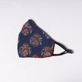  Akola Block Printed Cotton 3 Layer Snug Fit Face Cover 