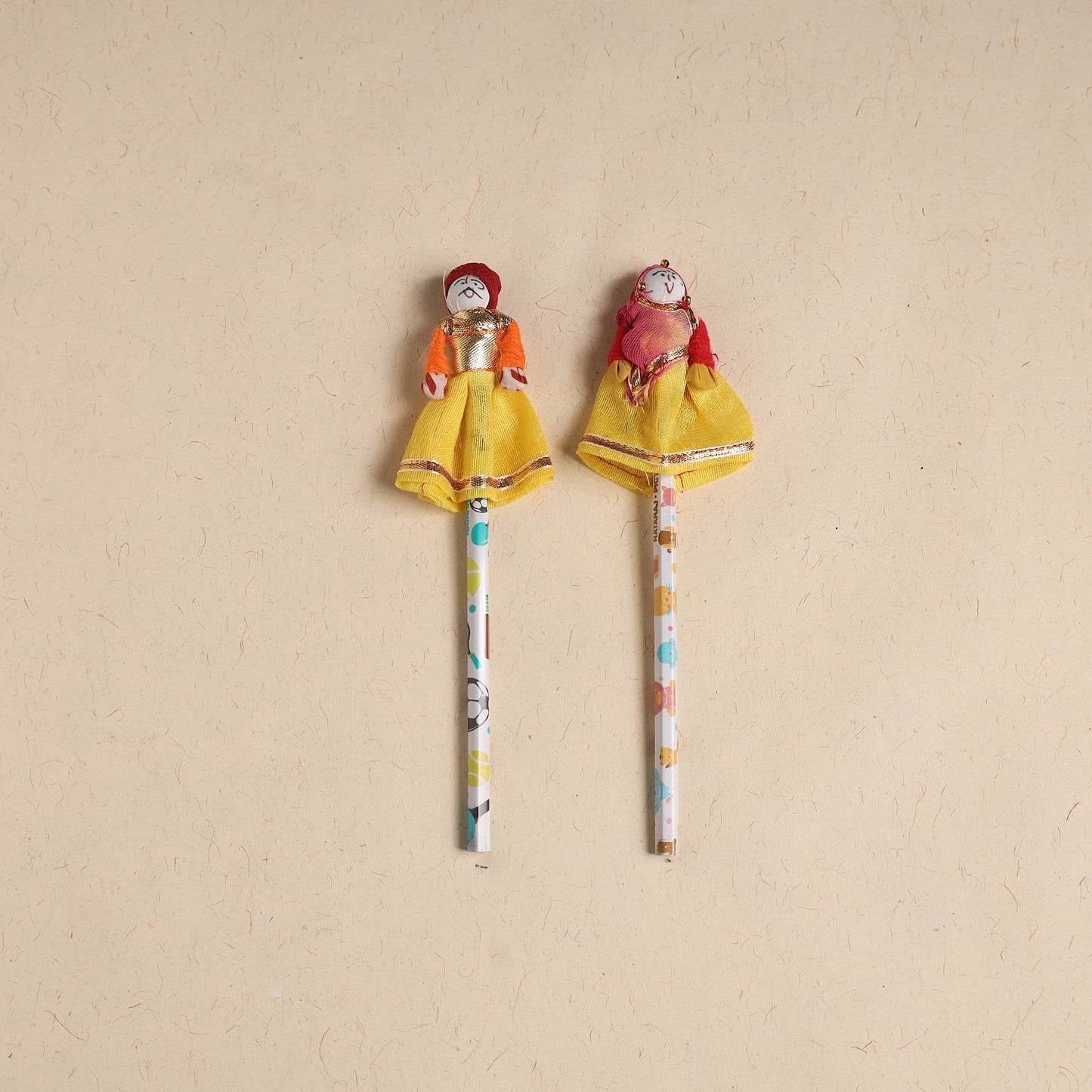 Handmade Rajasthani Puppet Pencils (Set of 2) 219
