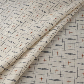 Pochampally Double Ikat Handloom Cotton Fabric (Count 2/60) 06