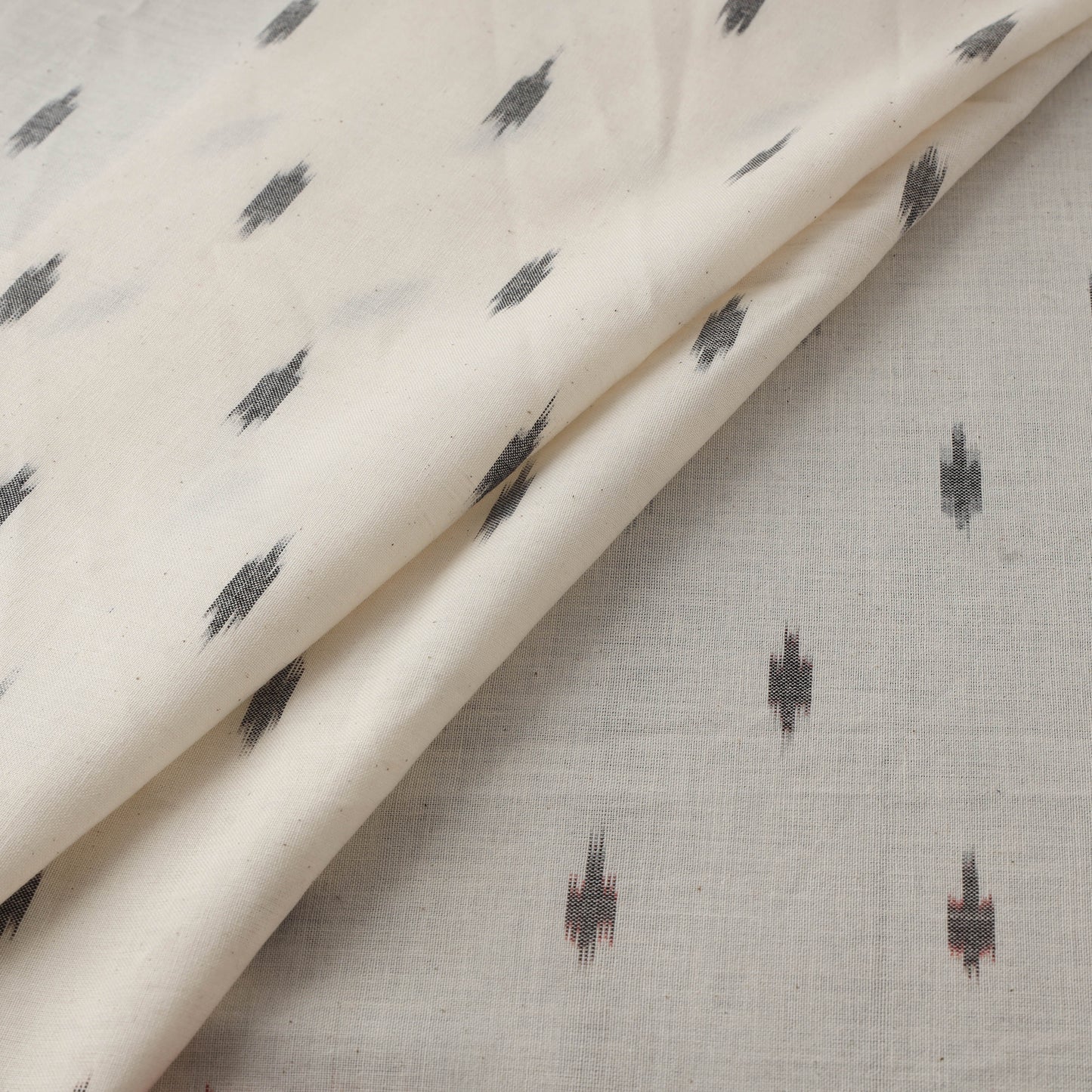 Pochampally Double Ikat Handloom Cotton Fabric (Count 2/60) 09