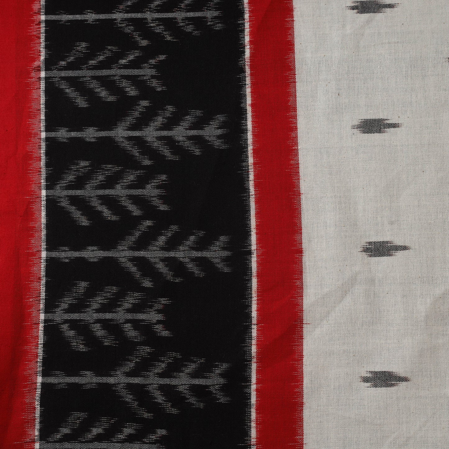 Pochampally Double Ikat Handloom Cotton Fabric (Count 2/60) 09