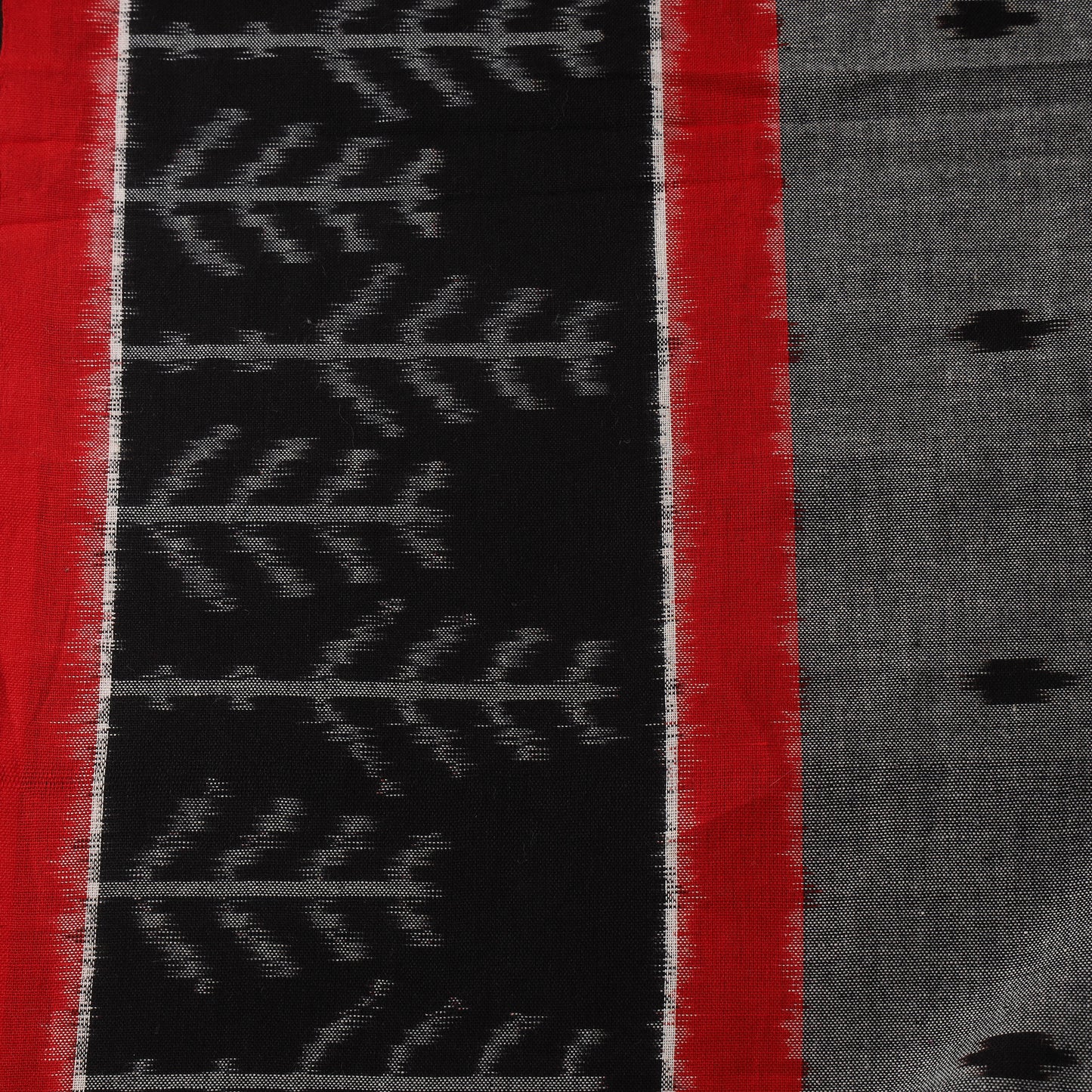 Pochampally Double Ikat Handloom Cotton Fabric (Count 2/60) 10