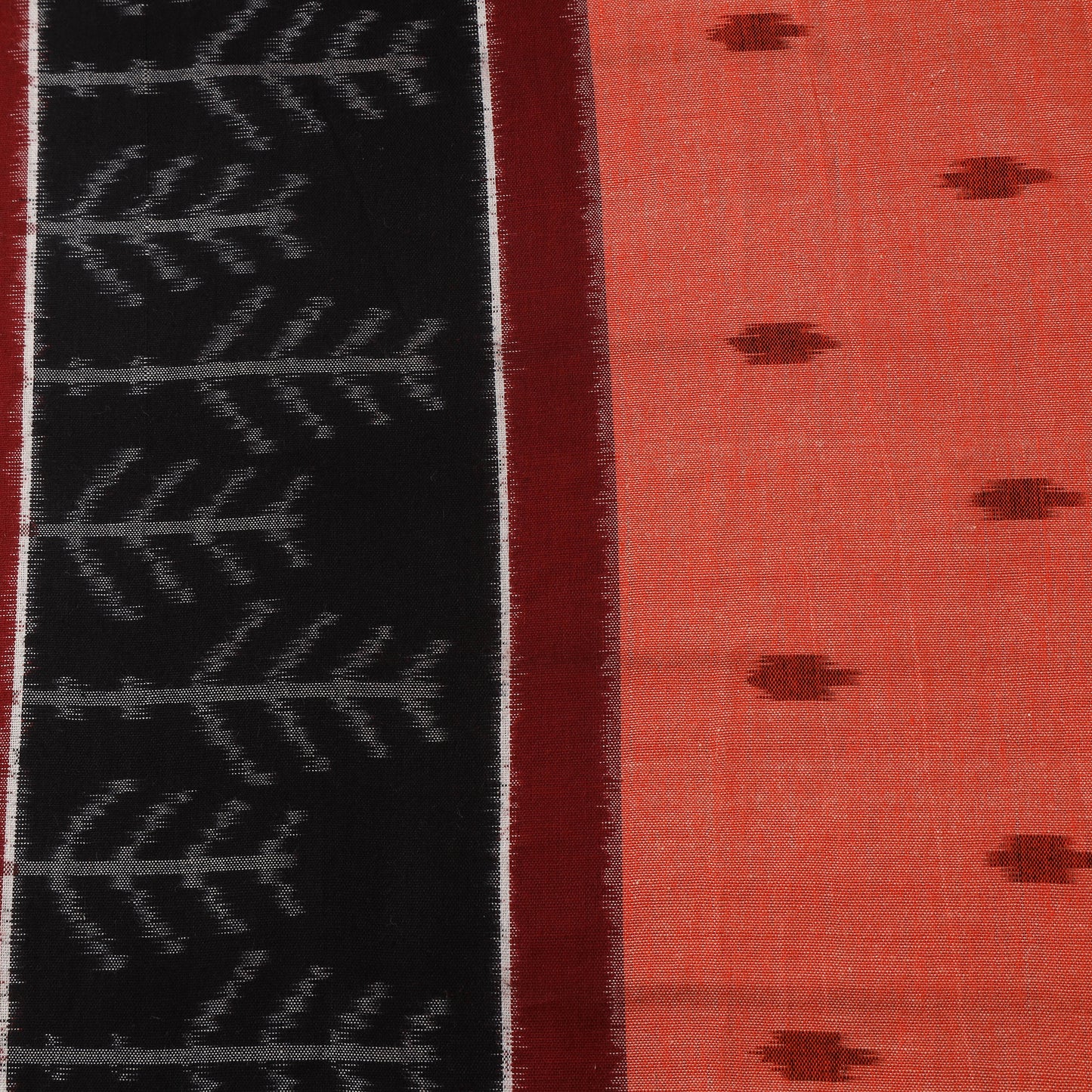 Pochampally Double Ikat Handloom Cotton Fabric (Count 2/60) 11