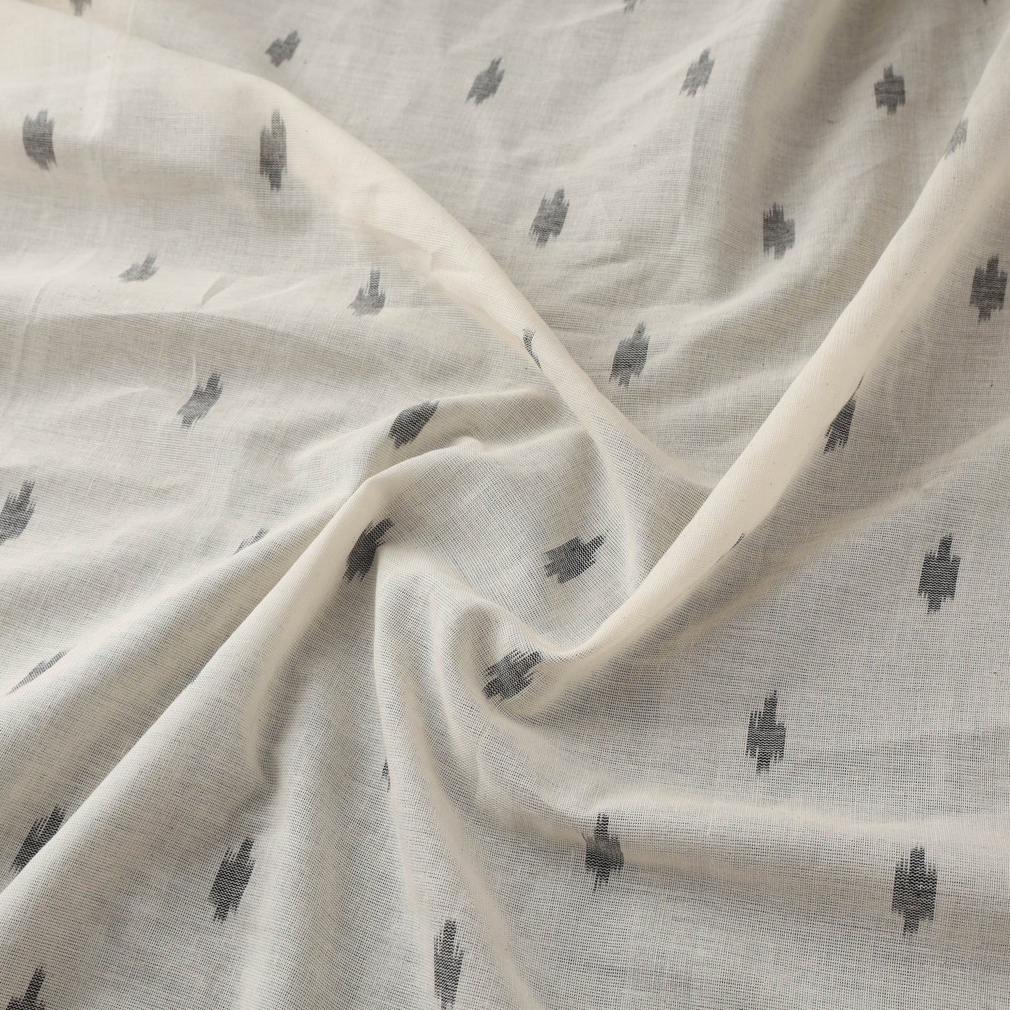 Pochampally Double Ikat Handloom Cotton Fabric (Count 2/60) 12