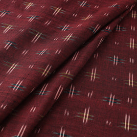 Pochampally Double Ikat Handloom Cotton Fabric (Count 2/40) 15