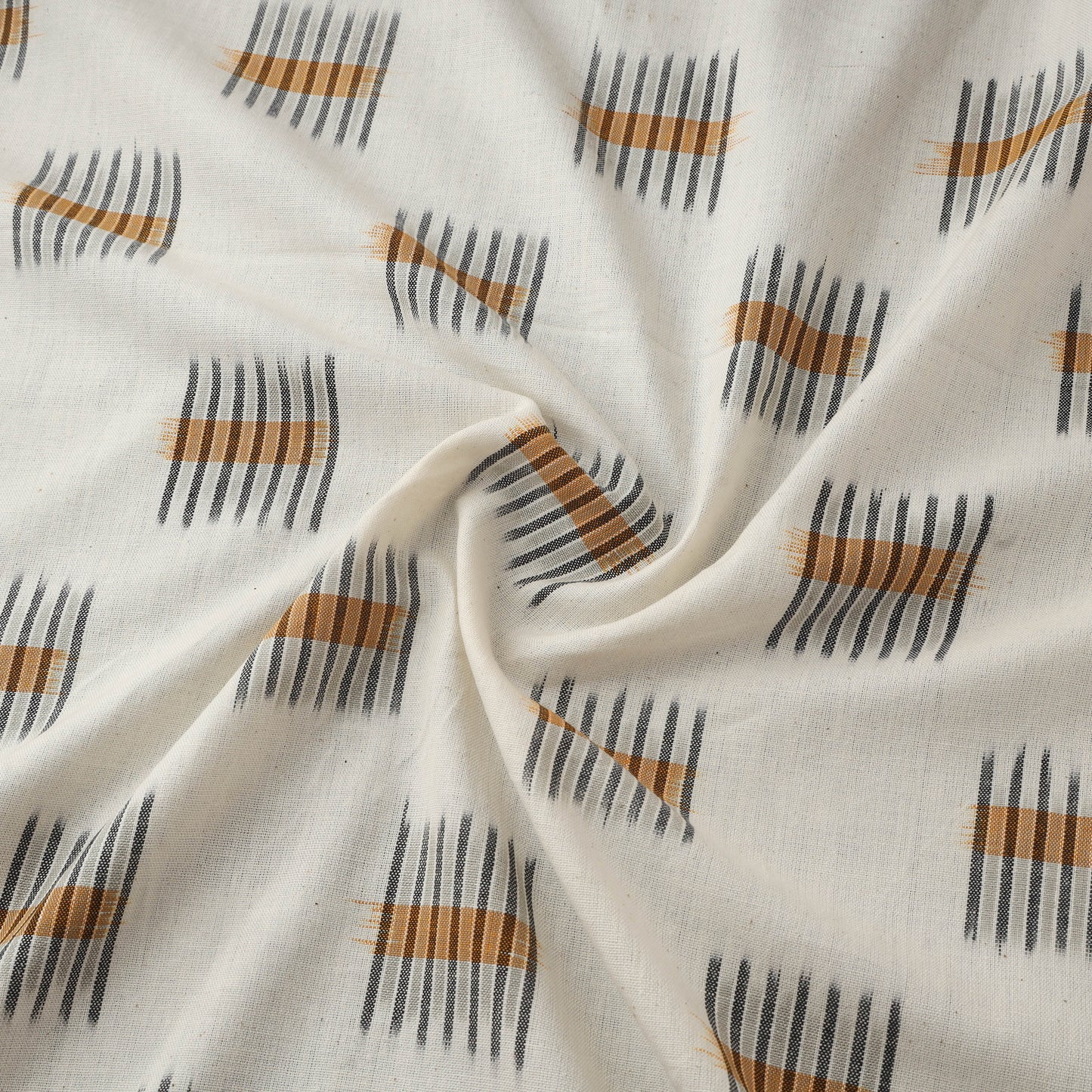 Pochampally Double Ikat Handloom Cotton Fabric (Count 2/40) 20