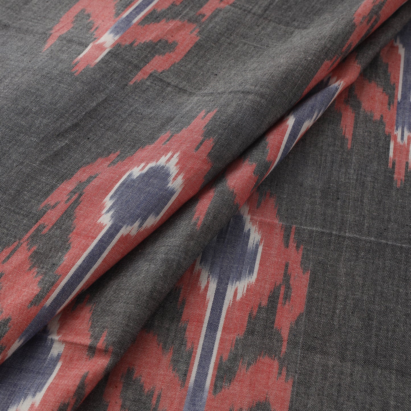 Pochampally Ikat Handloom Cotton Fabric (Count 2/60) 21