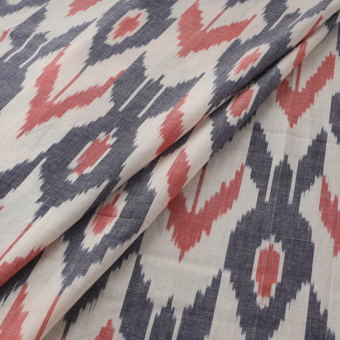 Pochampally Ikat Handloom Cotton Fabric (Count 2/60) 22