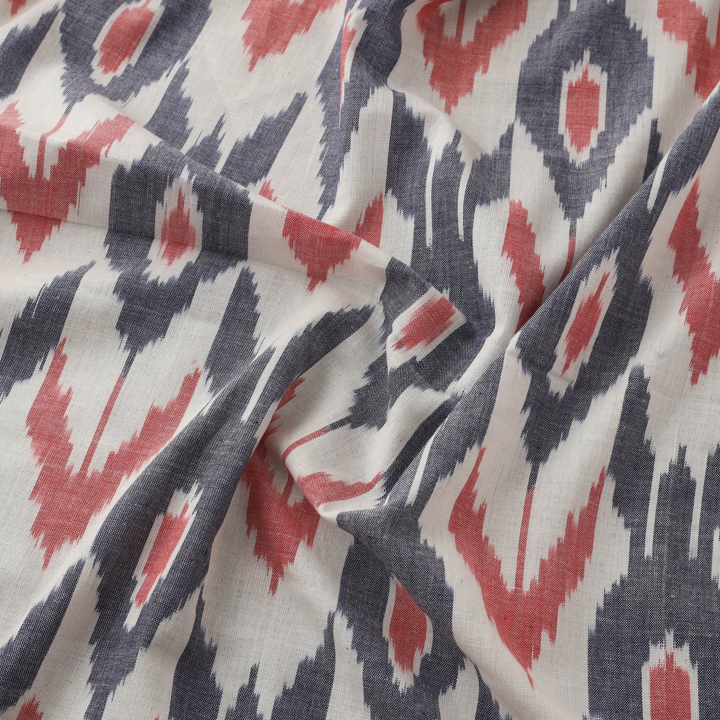 Pochampally Ikat Handloom Cotton Fabric (Count 2/60) 22
