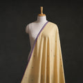 Beige - Phulia Jamdani Buti Pure Handloom Cotton Fabric (Count 92/60) 35