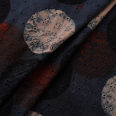 Ajrakh Hand Block Print Natural Dyed Cotton Hakoba Fabric 43