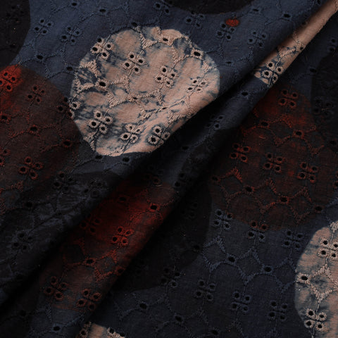 Ajrakh Hand Block Print Natural Dyed Cotton Hakoba Fabric 43