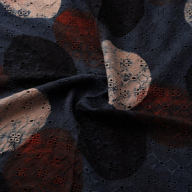 Ajrakh Hand Block Print Natural Dyed Cotton Hakoba Fabric 43
