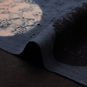 Ajrakh Hand Block Print Natural Dyed Cotton Hakoba Fabric 43