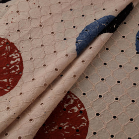 Ajrakh Hand Block Print Natural Dyed Cotton Hakoba Fabric 39