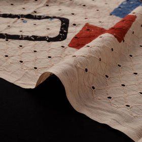 Ajrakh Hand Block Print Natural Dyed Cotton Hakoba Fabric 37