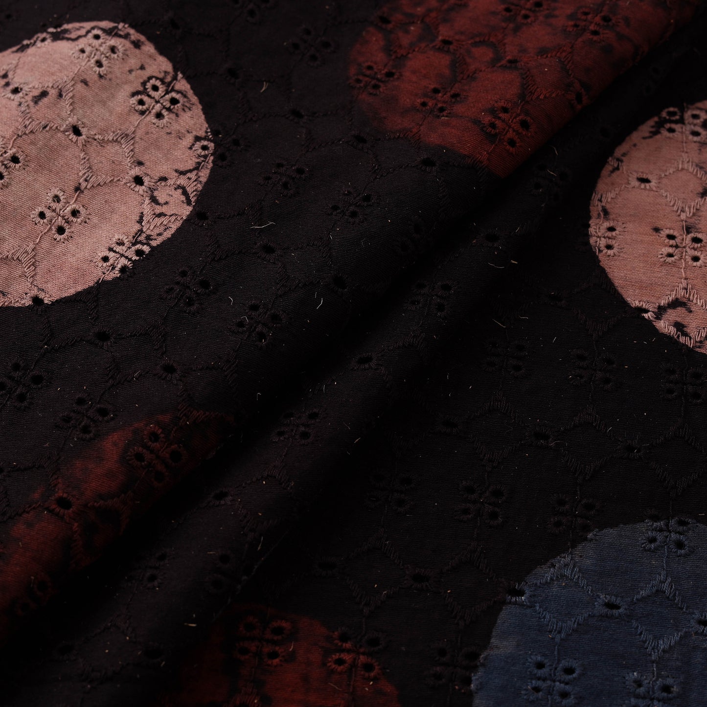 Ajrakh Hand Block Print Natural Dyed Cotton Hakoba Fabric 36
