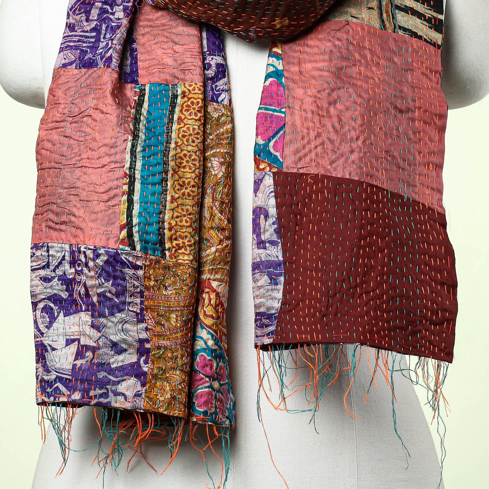 Kantha Stitch Stole