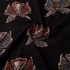 Ajrakh Hand Block Print Natural Dyed Cotton Hakoba Fabric 35