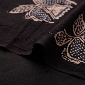 Ajrakh Hand Block Print Natural Dyed Cotton Hakoba Fabric 35