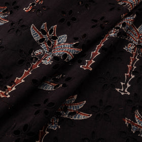 Ajrakh Hand Block Print Natural Dyed Cotton Hakoba Fabric 33