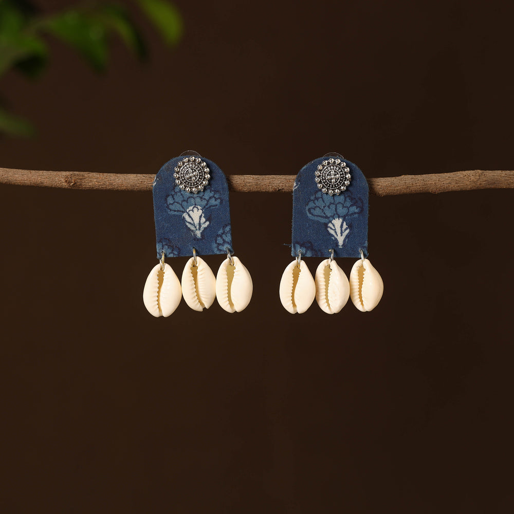 Suhani Fabart Shell Work Earrings