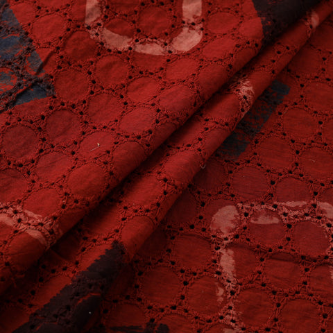 Ajrakh Hand Block Print Natural Dyed Cotton Hakoba Fabric 31