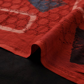 Ajrakh Hand Block Print Natural Dyed Cotton Hakoba Fabric 31
