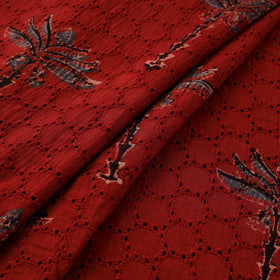Ajrakh Hand Block Print Natural Dyed Cotton Hakoba Fabric 30