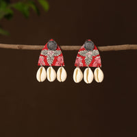 Raha Fabart Shell Work Earrings