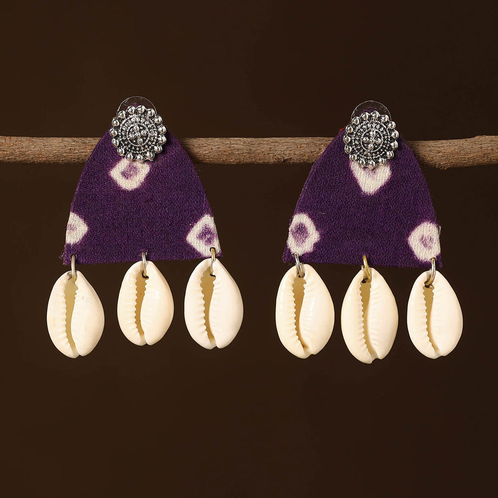 Janhvi Fabart Shell Work Earrings