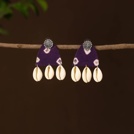 Janhvi Fabart Shell Work Earrings