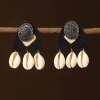 Aditi Fabart Shell Work Earrings