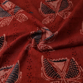 Ajrakh Hand Block Print Natural Dyed Cotton Hakoba Fabric 29