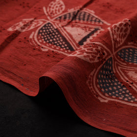 Ajrakh Hand Block Print Natural Dyed Cotton Hakoba Fabric 29