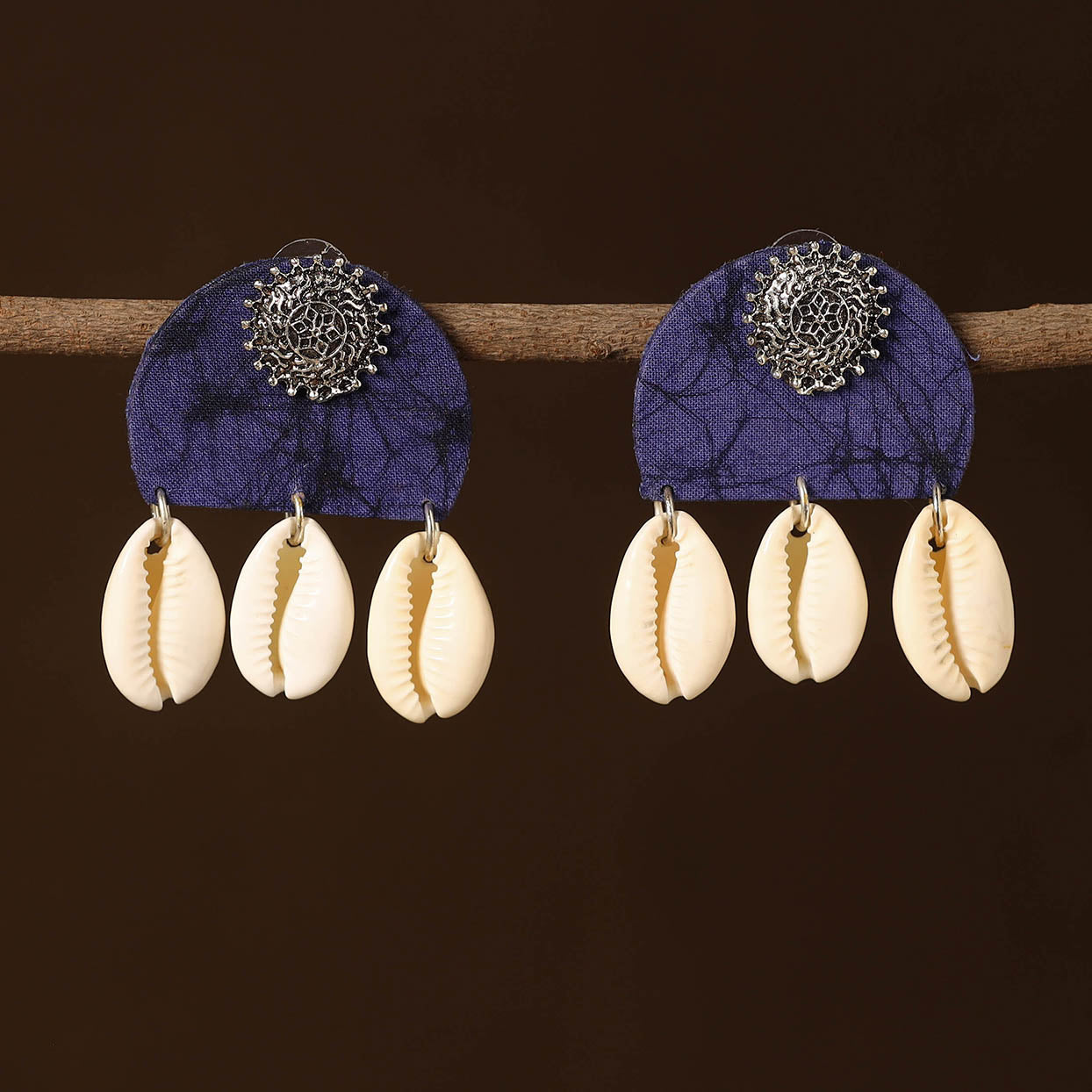 Ileana Fabart Shell Work Earrings