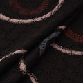 Brown - Hakoba Hand Block Ajrakh Print Natural Dyed Cotton Fabric 109