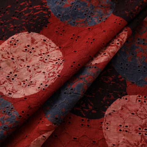 Ajrakh Hand Block Print Natural Dyed Cotton Hakoba Fabric 26