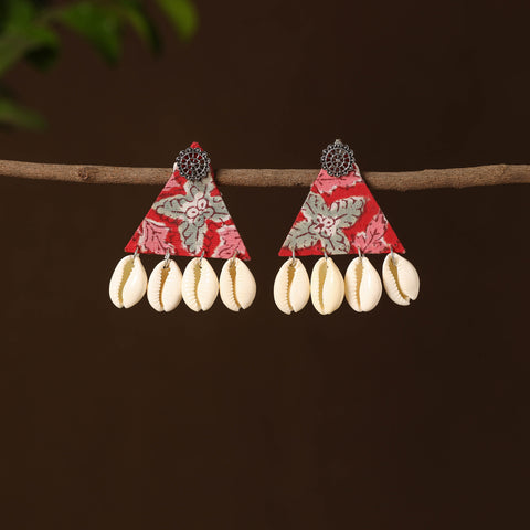  Basma Fabart Shell Work Earrings 