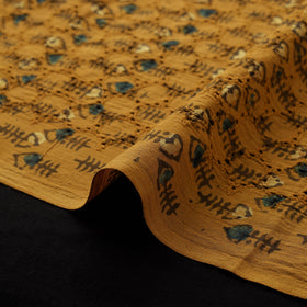 Ajrakh Hand Block Print Natural Dyed Cotton Hakoba Fabric 25