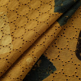 Ajrakh Hand Block Print Natural Dyed Cotton Hakoba Fabric 23