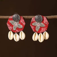 Haala Fabart Shell Work Earrings