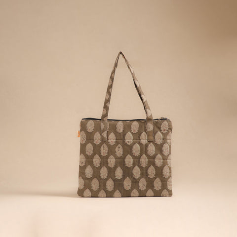 Handcrafted Quilted Handbag 67