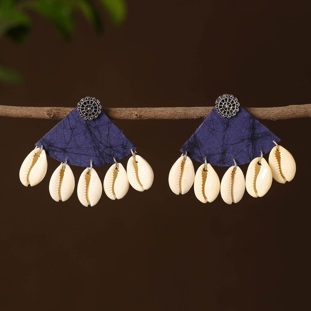 Prisha Fabart Shell Work Earrings