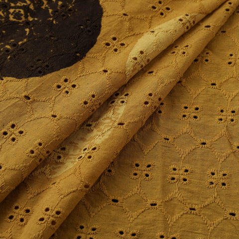 Ajrakh Hand Block Print Natural Dyed Cotton Hakoba Fabric 17