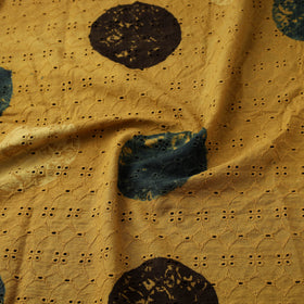 Ajrakh Hand Block Print Natural Dyed Cotton Hakoba Fabric 17